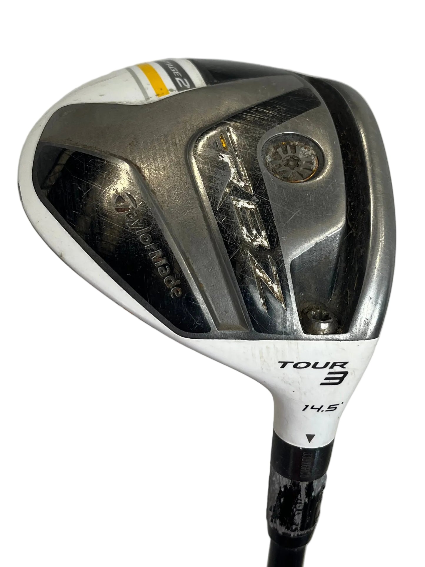 TaylorMade Burner RBZ Stage 2 Tour 3 Wood 14.5 Degree RocketFuel Shaft Golf Club (Pre-Loved)