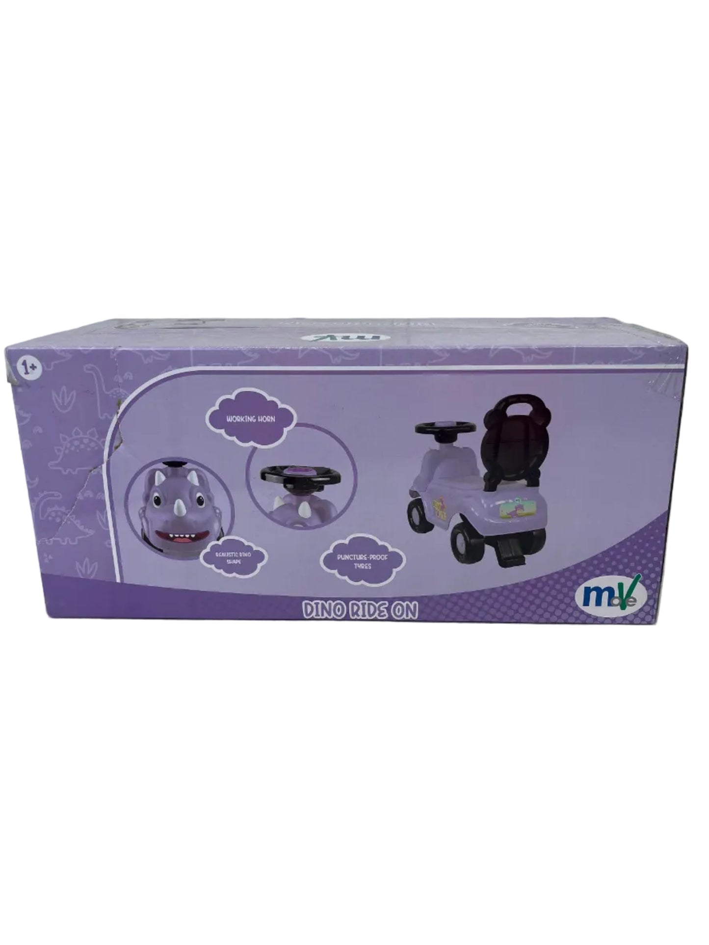 Purple Dino Ride On (Pre-Loved)