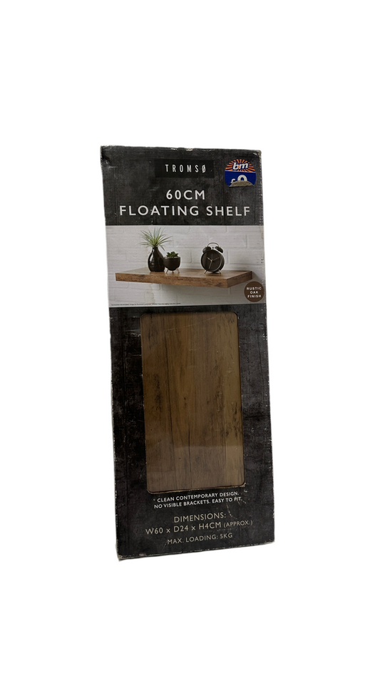 Tromsø 60cm Floating Shelf (Pre-loved)