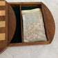 Solid Wood Round Chess Set (Pre-Loved)
