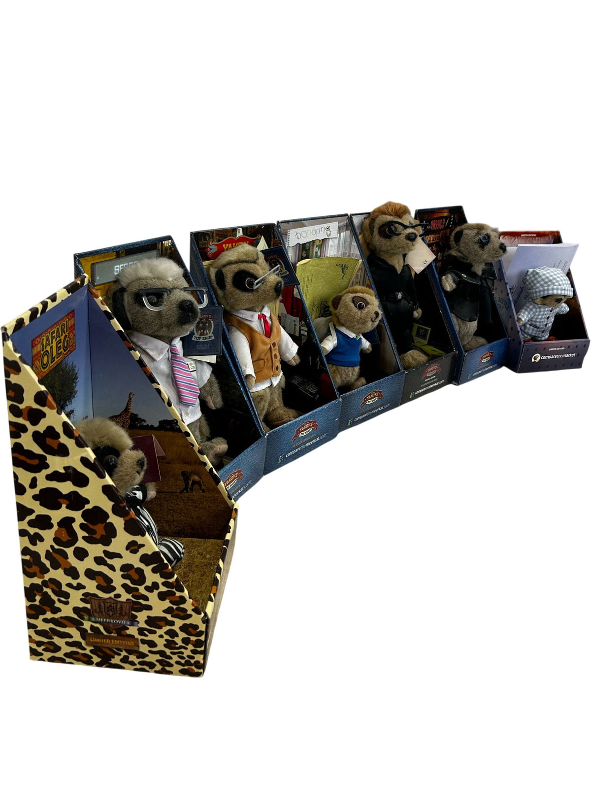 Compare the Market Meerkat Toy Collection (Pre-Loved)