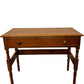 Vintage Pine Style Console Table with Drawer & Turned Legs 90cm (Pre-Loved)