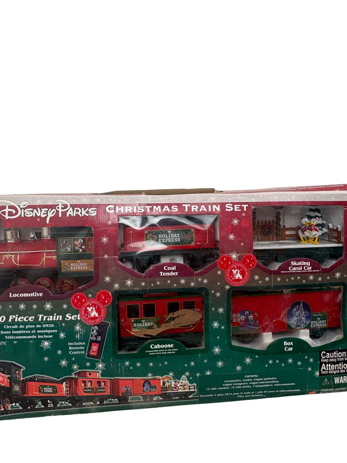 Disney Parks Christmas Train Set Remote Control (Unused)