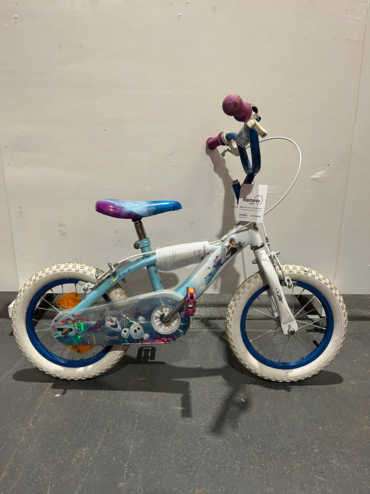 Disney Frozen Light Blue 14” Children’s Bike (Pre-Loved)