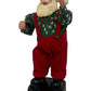 Rock & Roll Santa Christmas Decoration Battery Operated and Tested (Pre-Loved)