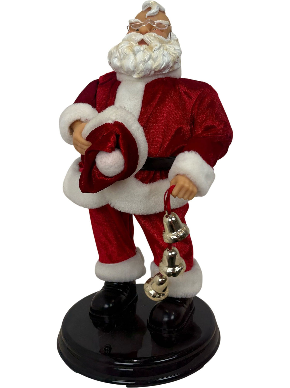 Gemmy Holiday Hats Off to Santa Musical Figurine Battery Tested (Pre-Loved)