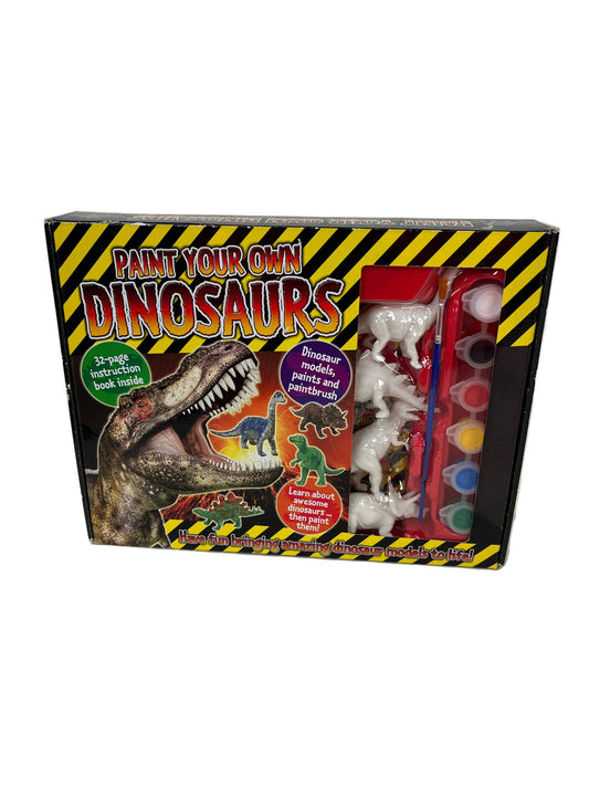 Paint Your Own Dinosaurs Craft Kit (New)