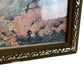 Framed Religious Art Print Floral Landscape Decoration (Pre-Loved)