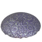 Decorative Embossed Glass Bowl (Pre-Loved)