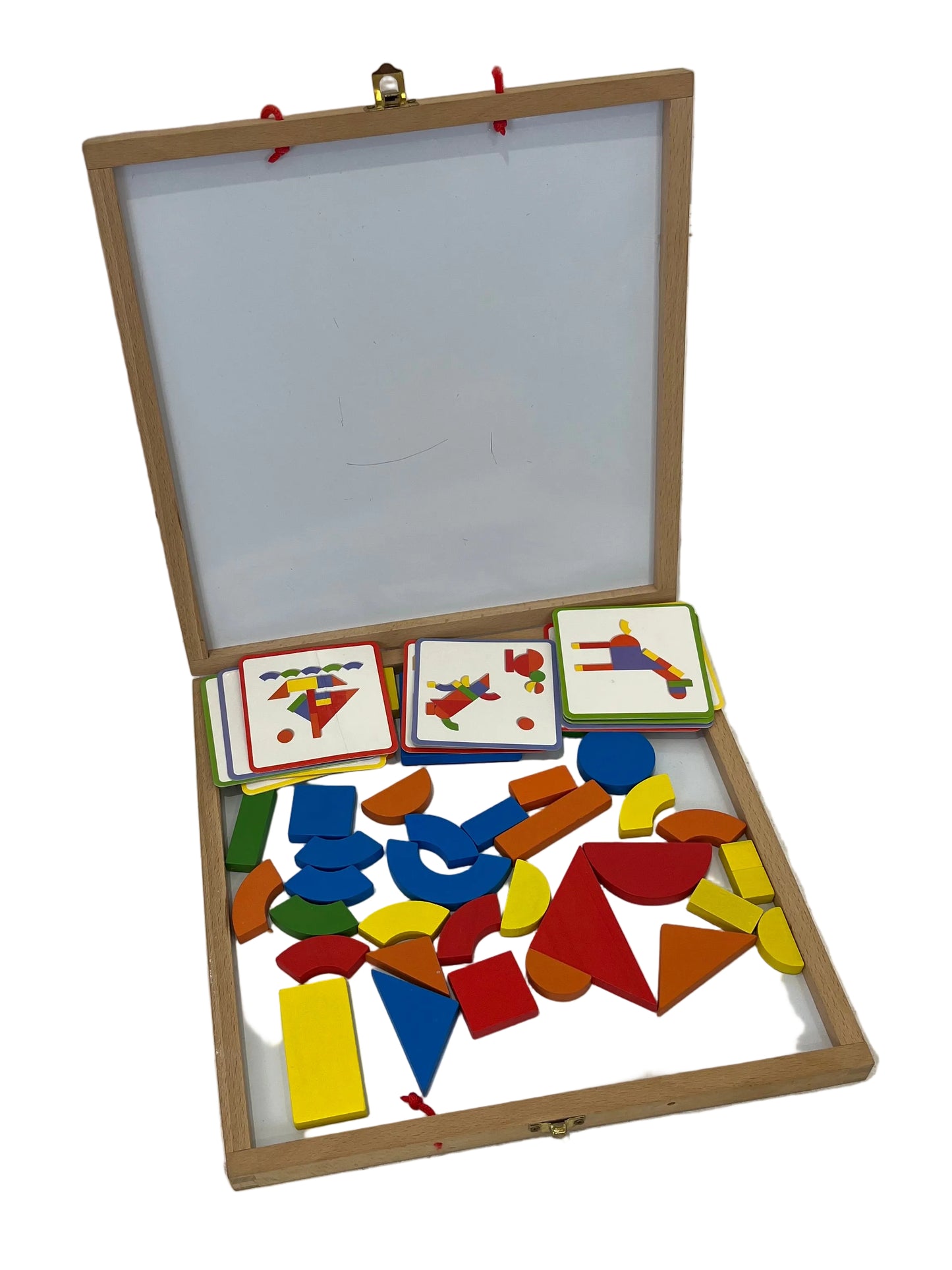 Magnetic Colourful Blocks Activity Toy (Pre-Loved)