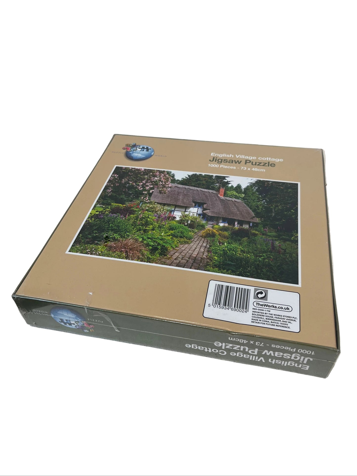 Corner Piece English Village Cottage Jigsaw (Unused)