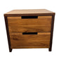 Rustic Two-Drawer Side Table (Pre-Loved)