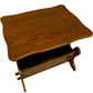 Vintage Style Wooden Magazine Rack Side Table Storage Stand (Pre-Loved)