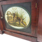 Vintage Wooden Wall Clock with Roman Numerals (Pre-Loved)