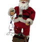 Animated Santa Claus with Light-Up Christmas String Lights 32cm (Pre-Loved)