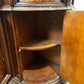 Antique Style Marquetry Curved Front Sideboard Floral Inlay (Pre-Loved)