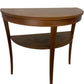 Vintage Wooden Half-Moon Console Table (Pre-Loved)