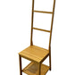 Freestanding Bamboo Towel Ladder Bathroom Organiser with Shelves (Pre-Loved)