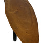 Rustic Wooden Small Table Black Metal Legs (Pre-Loved)