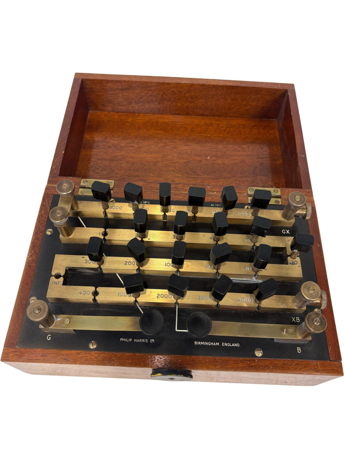 Philip Harris Resistor Decade Box (Pre-Loved)