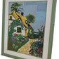 Cross-Stitch Embroidery Framed Wall Artwork (Pre-Loved)