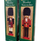Traditions Wooden Nutcracker Soldier Set Hand-Painted Christmas Decor