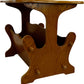 Vintage Style Wooden Magazine Rack Side Table Storage Stand (Pre-Loved)