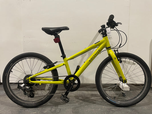 Serviced Yellow Ridgeback 20” Bike (Pre-loved)