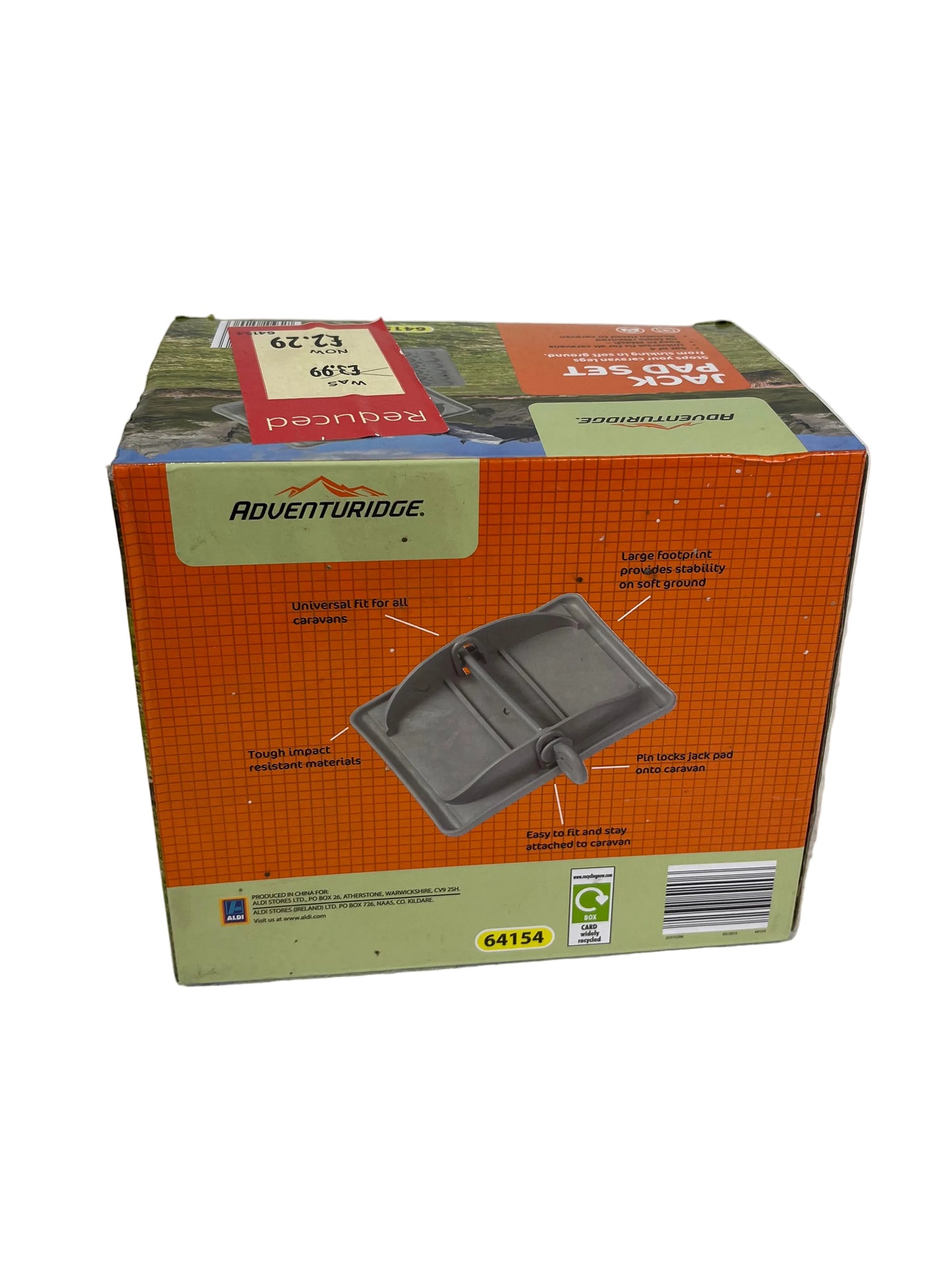 Adventuridge Caravan Jack Pad Set (Pre-Loved)