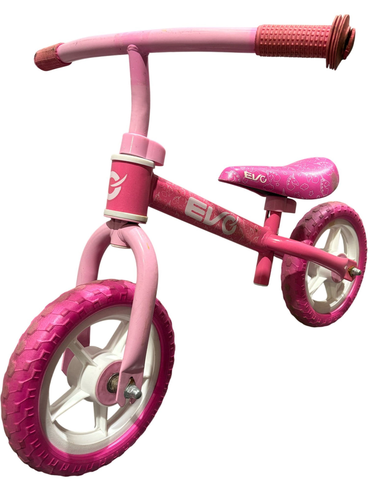 Serviced EVO Balance Bike (Pre-Loved) 12'' Wheels Pink