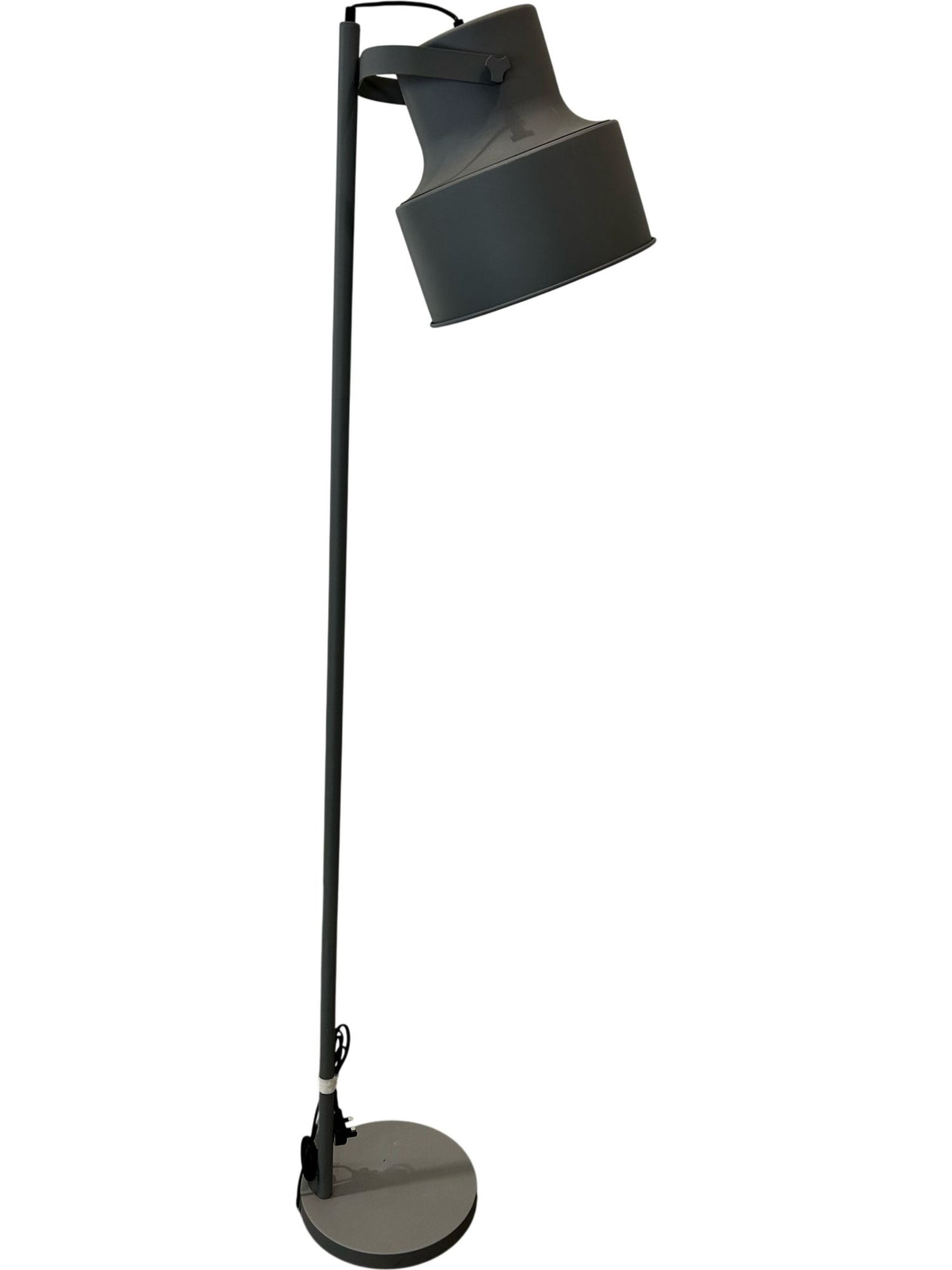 Modern Grey Floor Lamp Adjustable Shade Home Lighting (Pre-Loved)