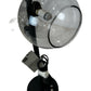 M&S 2-Light Globe Table Lamp Smoked Glass Black Modern Design (Pre-Loved)