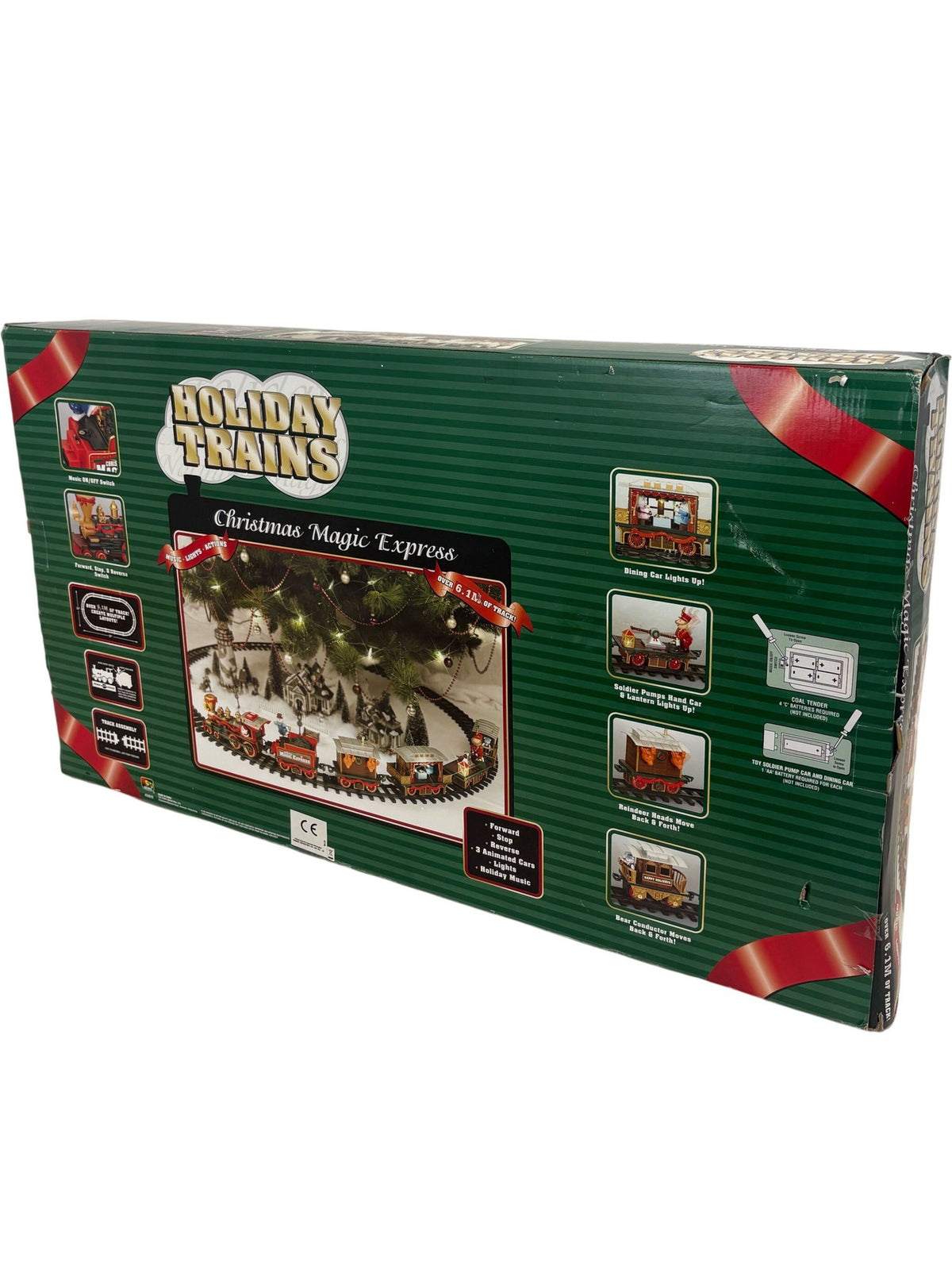 Holiday Trains Christmas Magic Express Toy Train Set