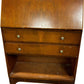 Wooden Drop-Front Writing Bureau with Drawers & Shelf (Pre-Loved)