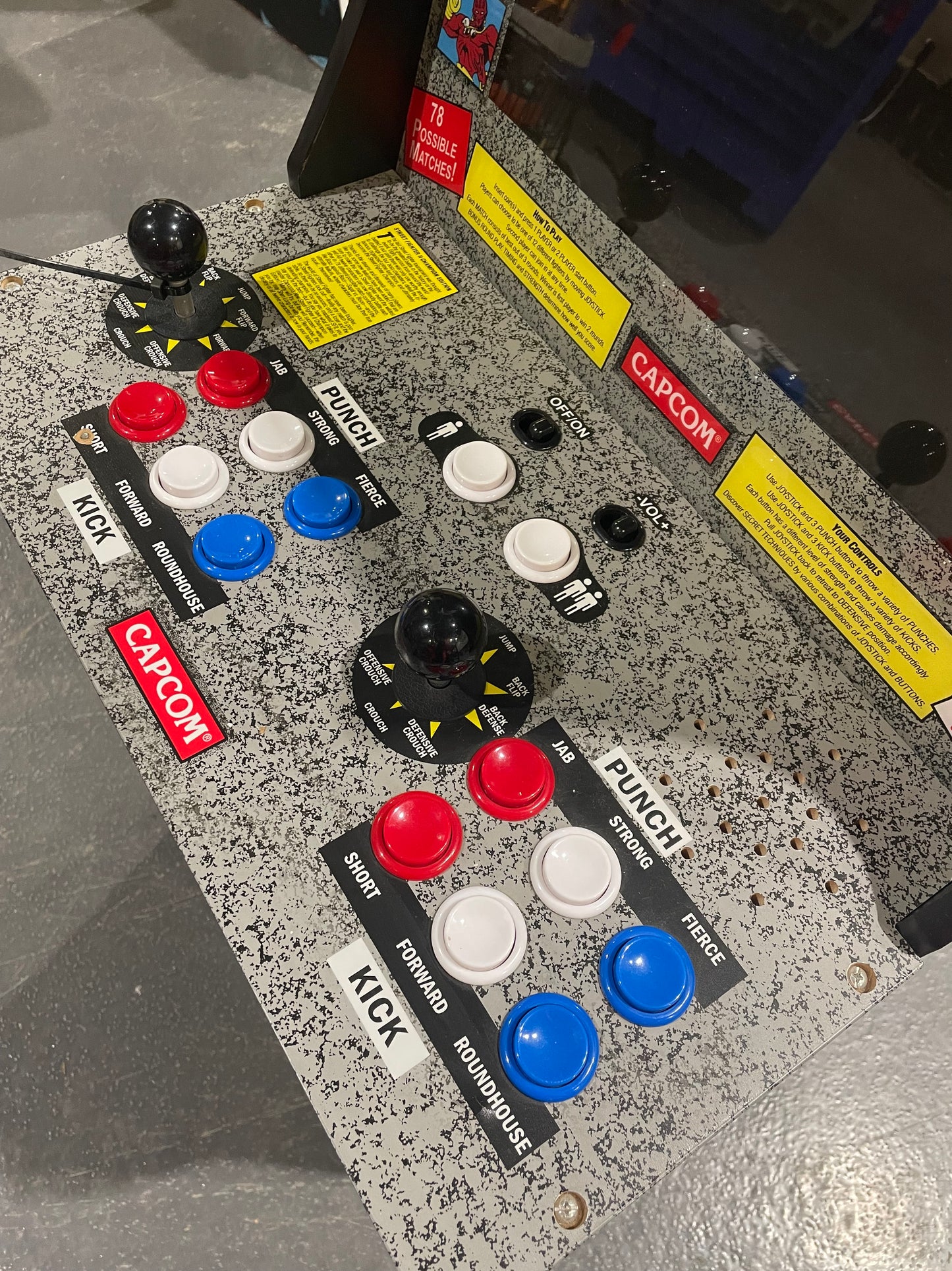 Arcade 1UP Street Fighter II Champion Edition Home Arcade Machine Spares & Repairs (Pre-Loved)