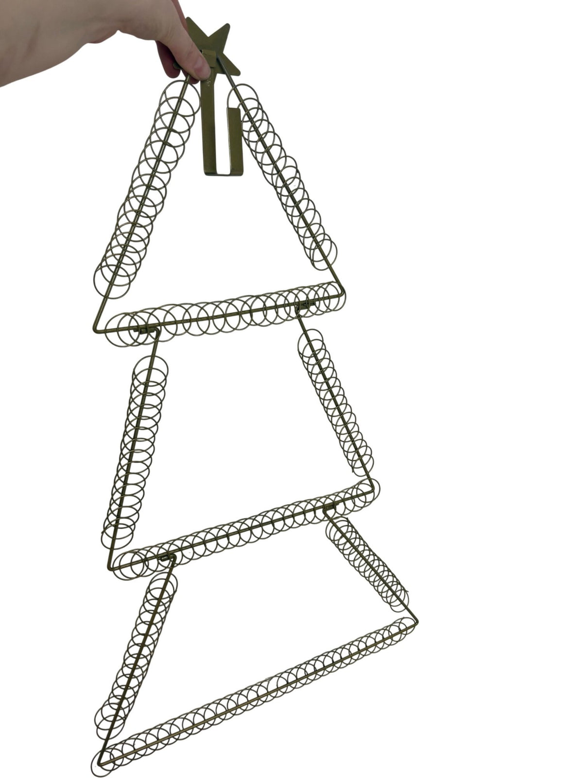 Gold Door Hanging Card Holder 80x43cm (Unused)