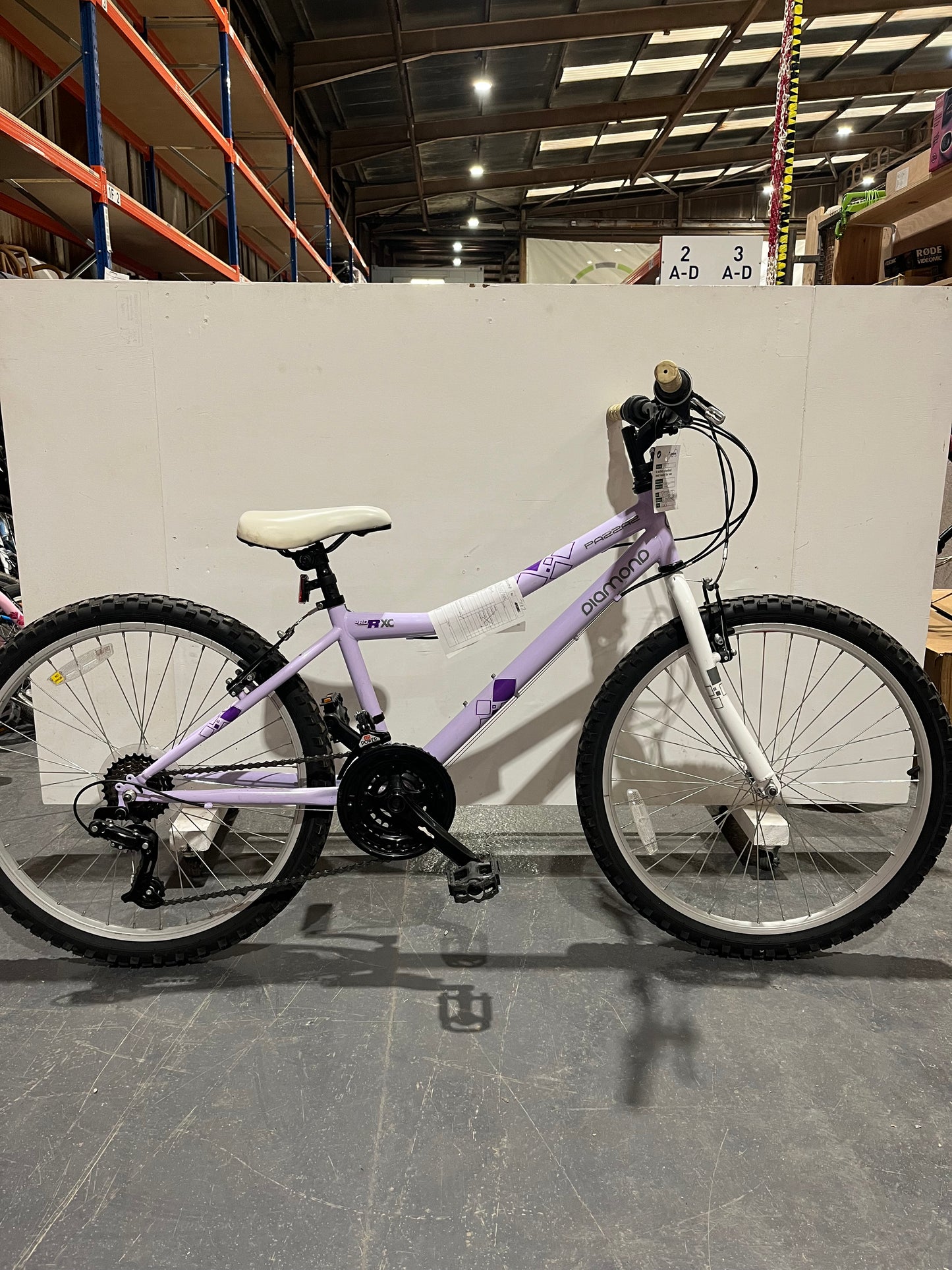 Diamono Pazzaz Light Purple 24” Bike (Pre-Loved)