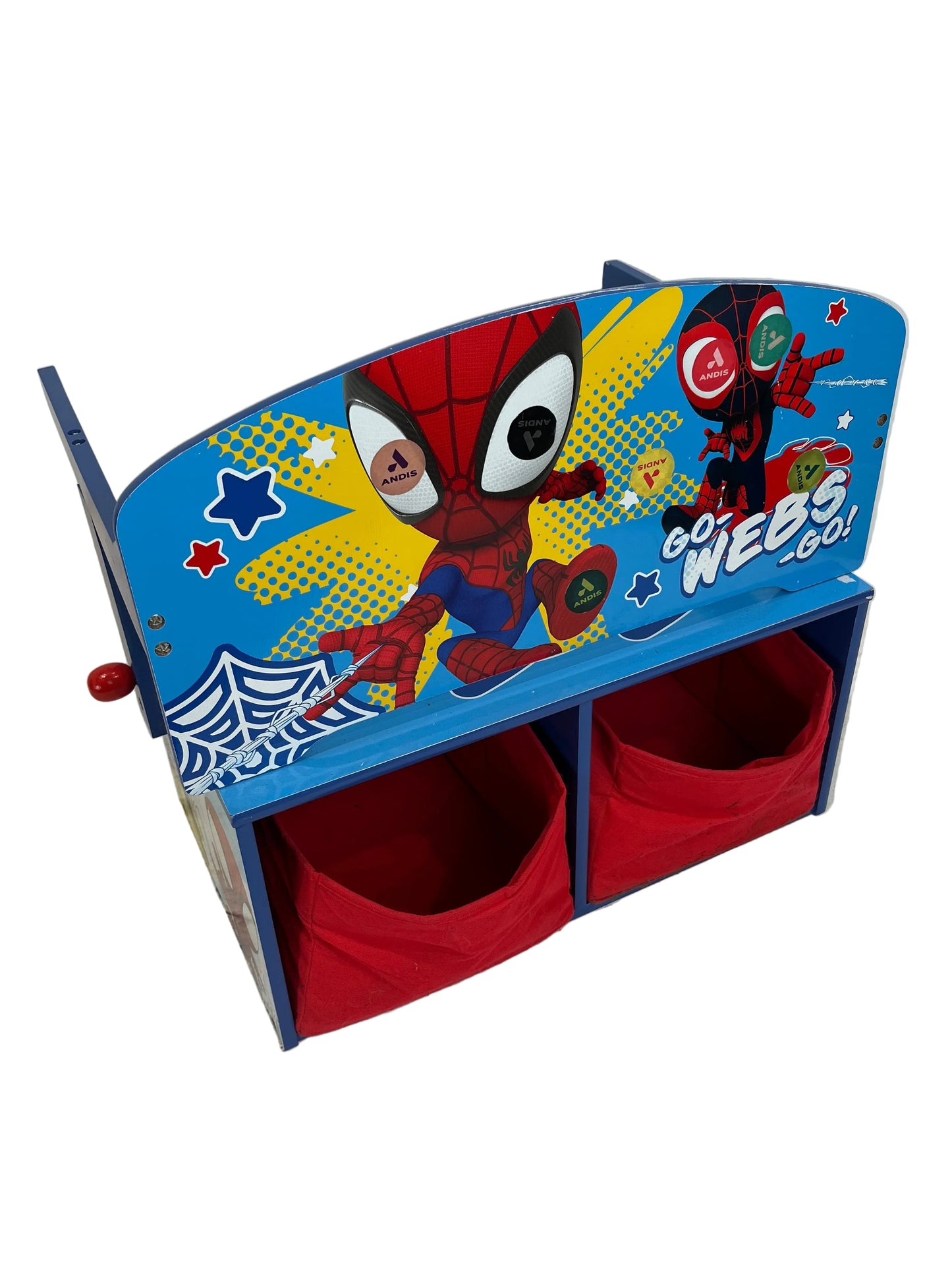 Delta Children's Spider-Man And Friends Convertible Storage Bench And Desk (Pre-Loved)