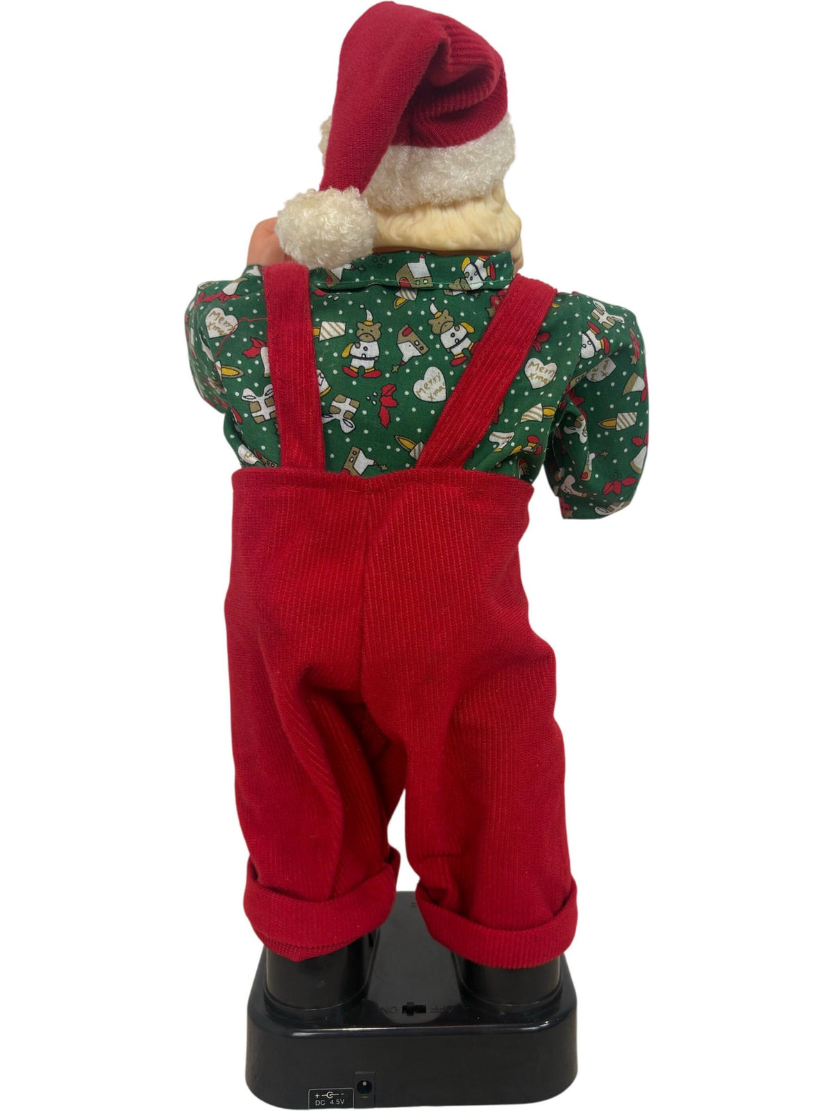 Rock & Roll Santa Christmas Decoration Battery Operated and Tested (Pre-Loved)