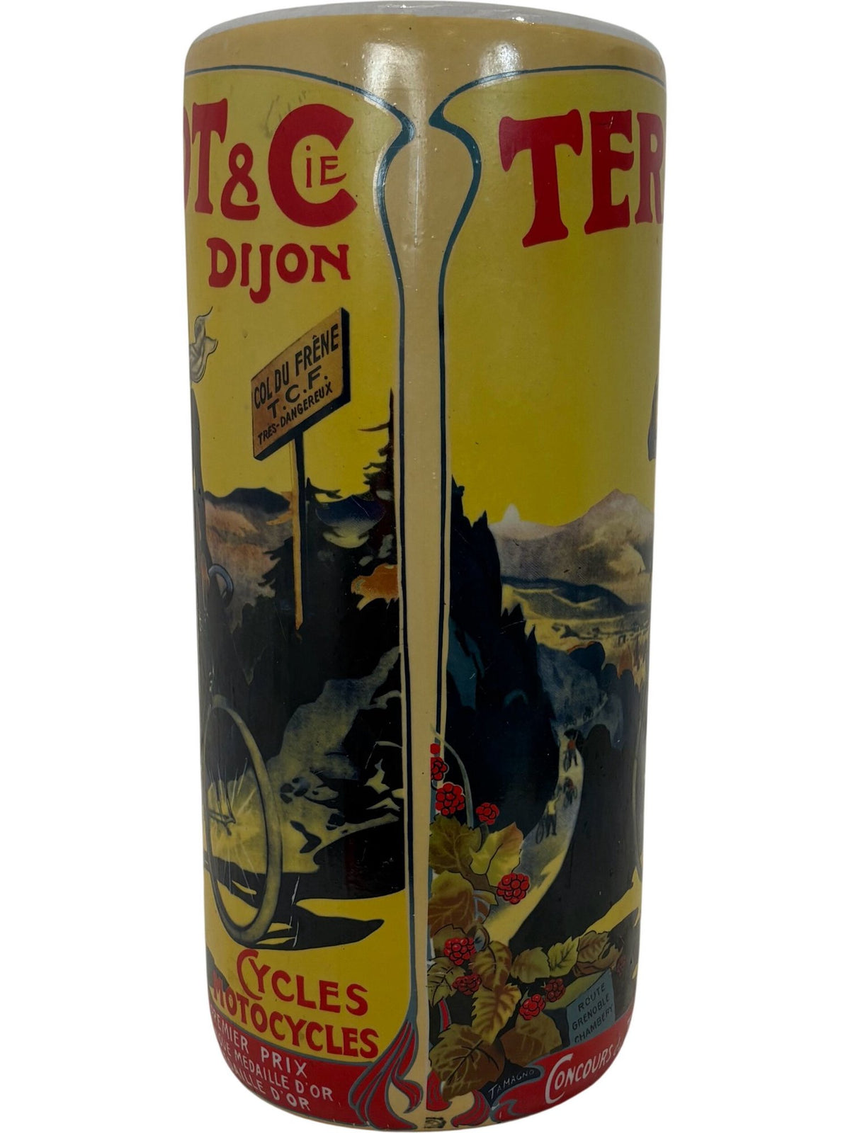 Terrot & Cie Dijon Vintage Cycling Poster (Pre-Loved)