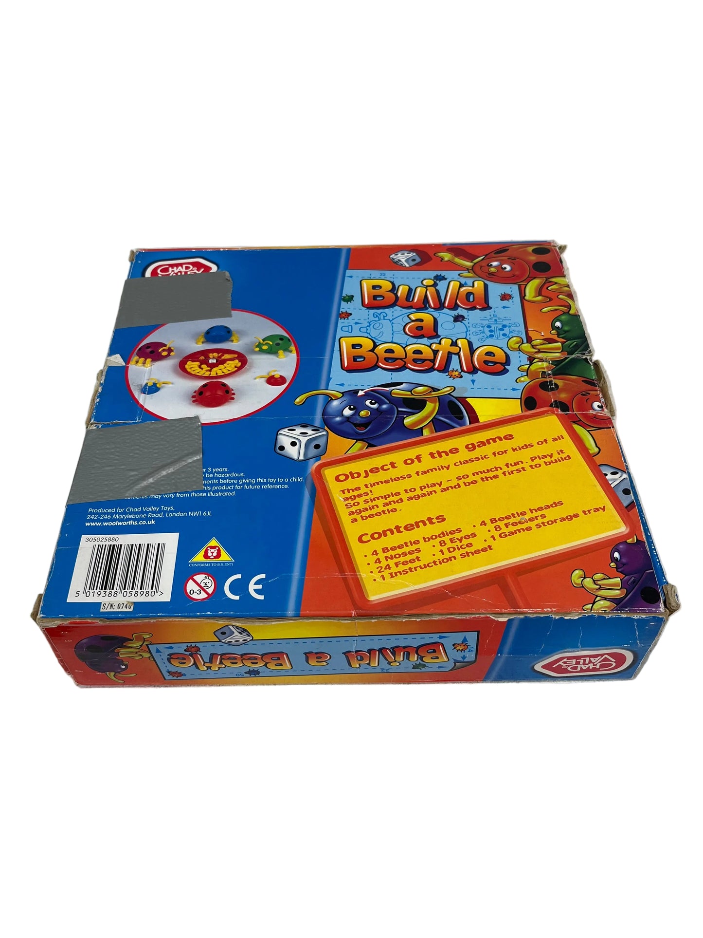 Build A Beetle Board Game (Pre-Loved)