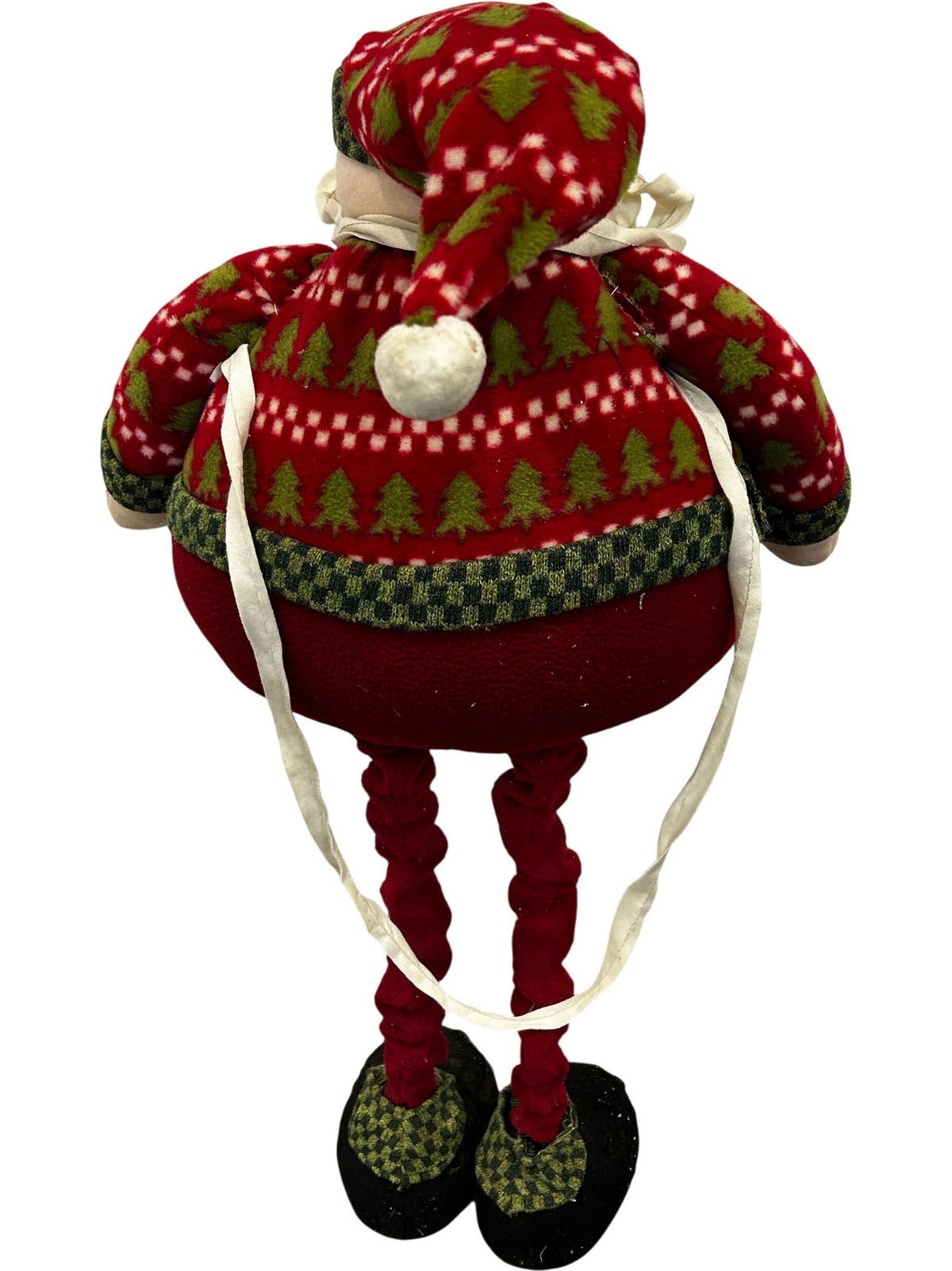 100cm Large Standing Santa Claus Plush Christmas Decoration (Pre-Loved)