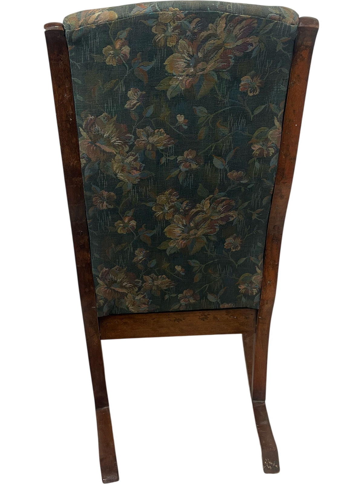 Vintage Floral Wooden Rocking Chair (Pre-Loved)