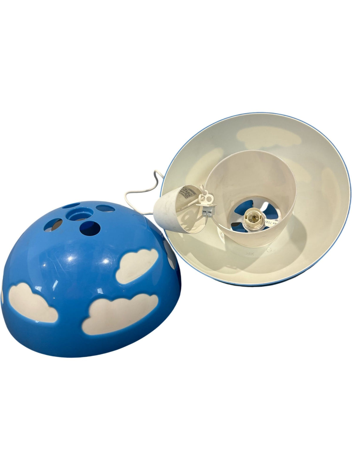 Ikea Skojig Cloud Pendant Shades Plus one Lead (Pre-Loved)