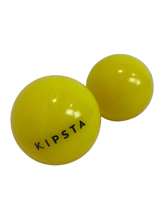 Kipsta Smooth Yellow Training Field Hockey Balls (Pre-Loved)