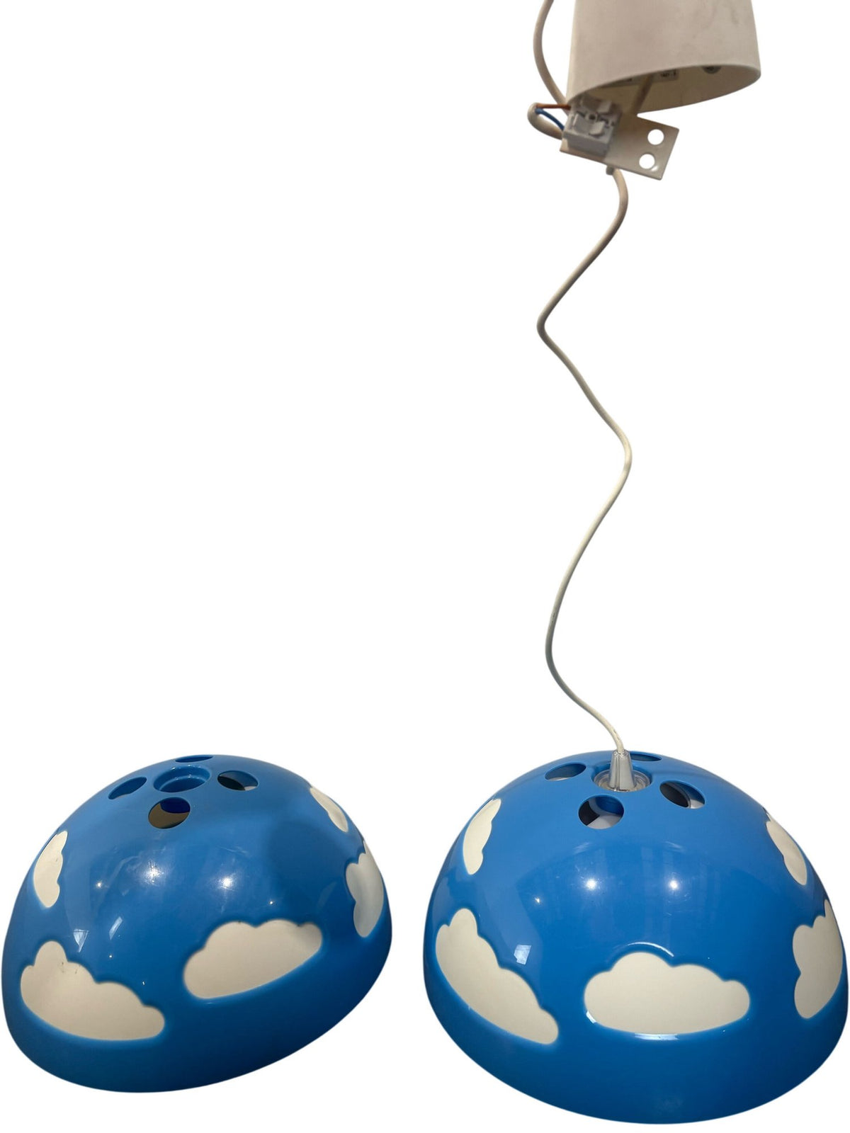 Ikea Skojig Cloud Pendant Shades Plus one Lead (Pre-Loved)