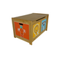 Wooden Jungle Toy Chest (Pre-loved)