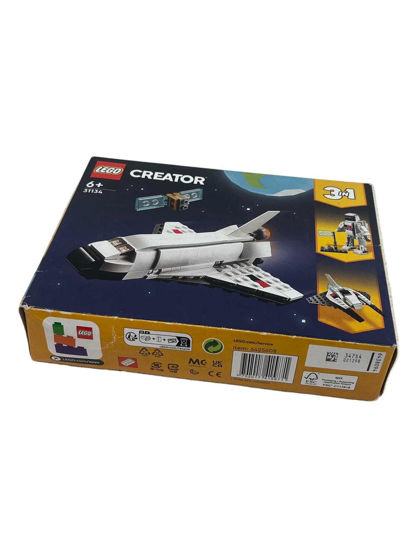 Lego Creator #31134 3-in-1 Space Shuttle (Unused)