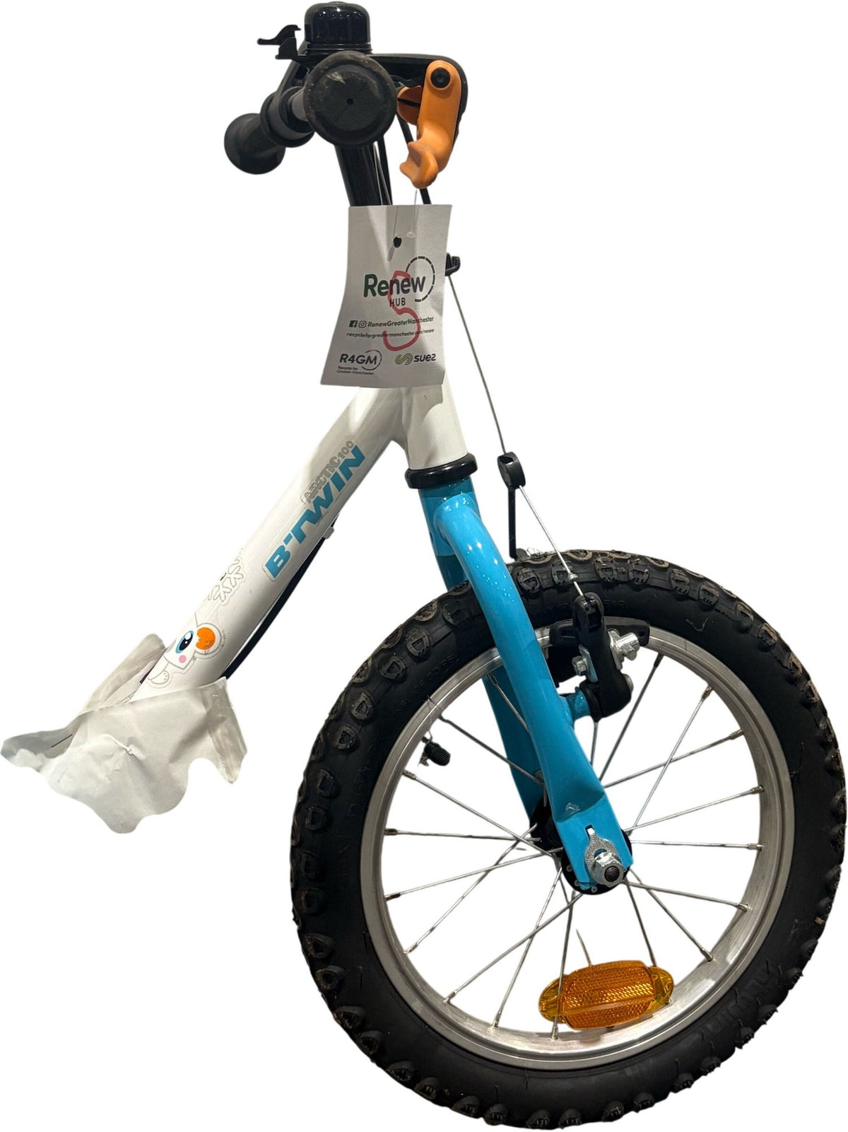 Serviced B'Twin Kids Bike 14 Inch (Pre-Loved)