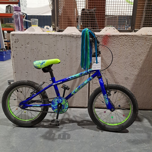 Serviced Children's Apollo Bike Blue and Green (16")